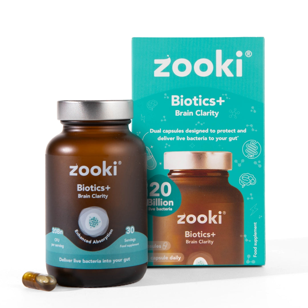 Zooki Biotics+ Brain Clarity capsules
