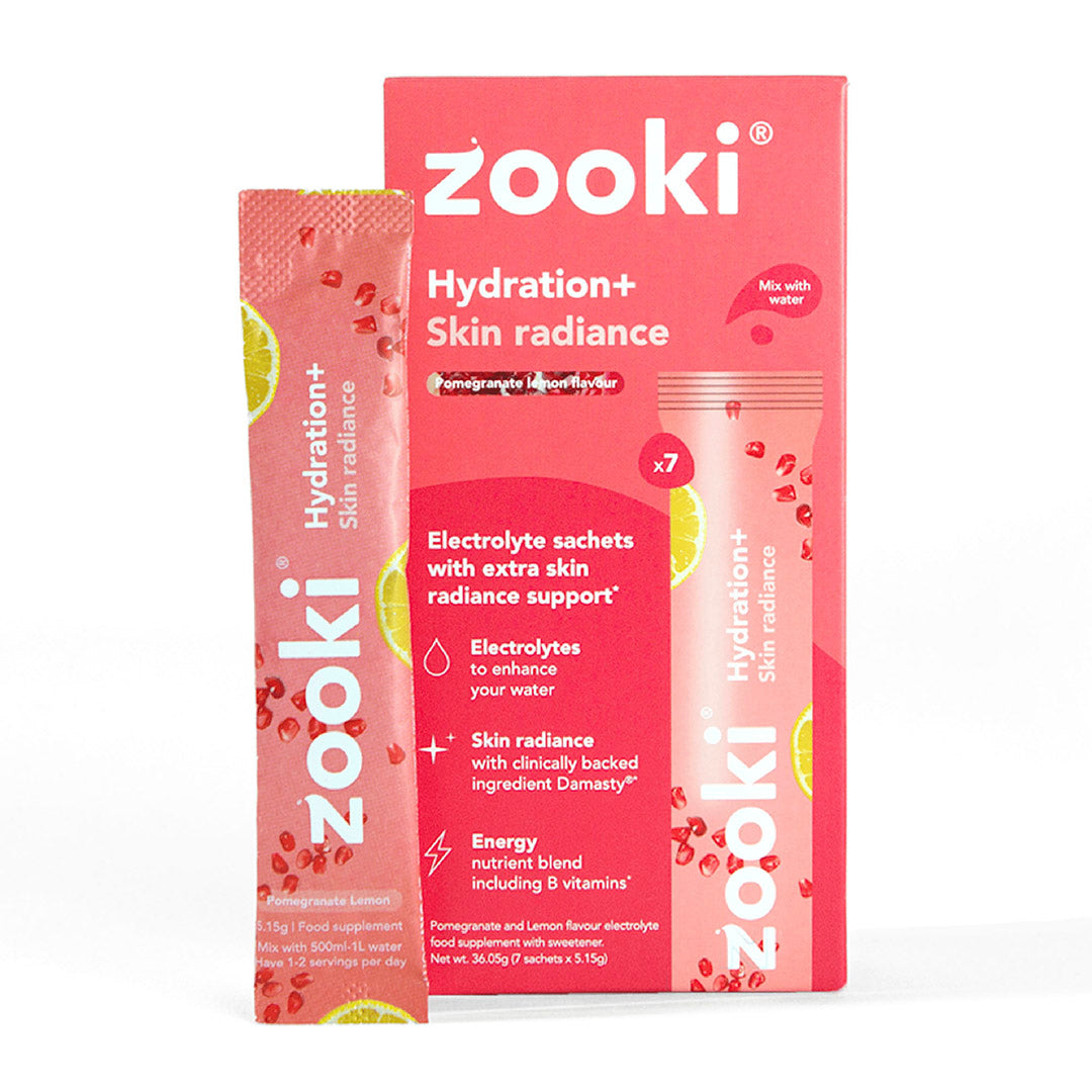 Zooki Electrolytes+ Skin Radiance Sachets