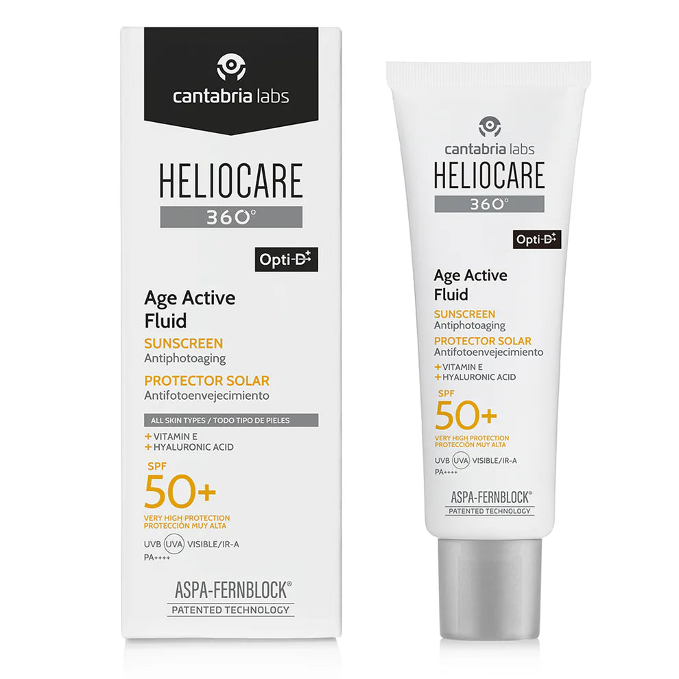 Heliocare 360 Age Active Fluid SPF 50 50ml bottle