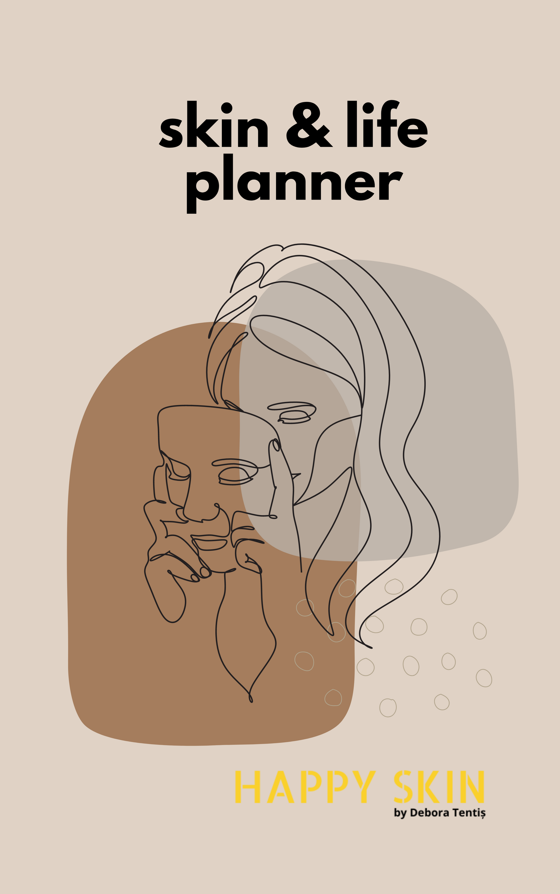 Skin and Life planner 90 days journal cover